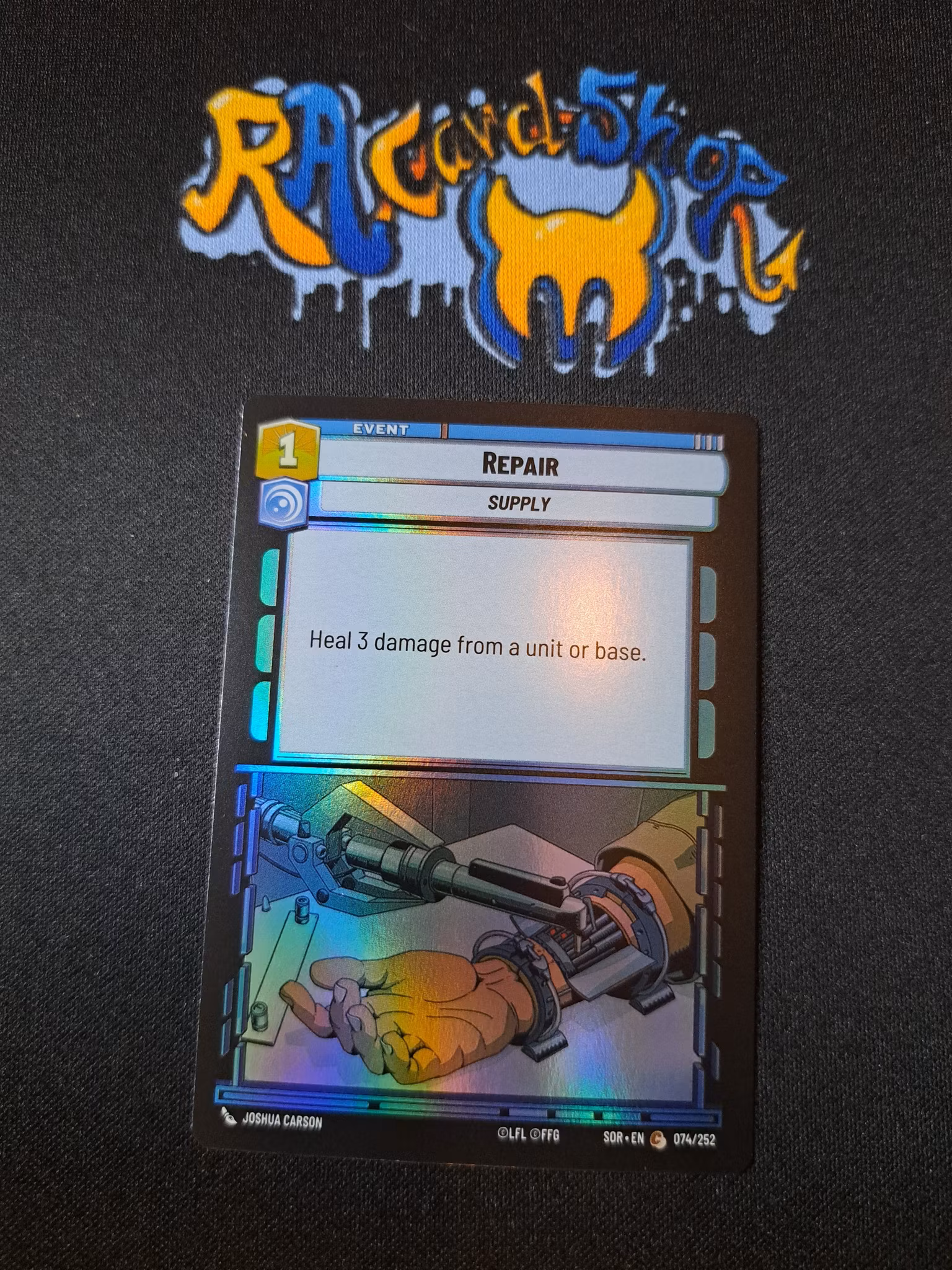 Repair Common Foil 074/252 Spark of the Rebellion (SOR) Star Wars Unlimited