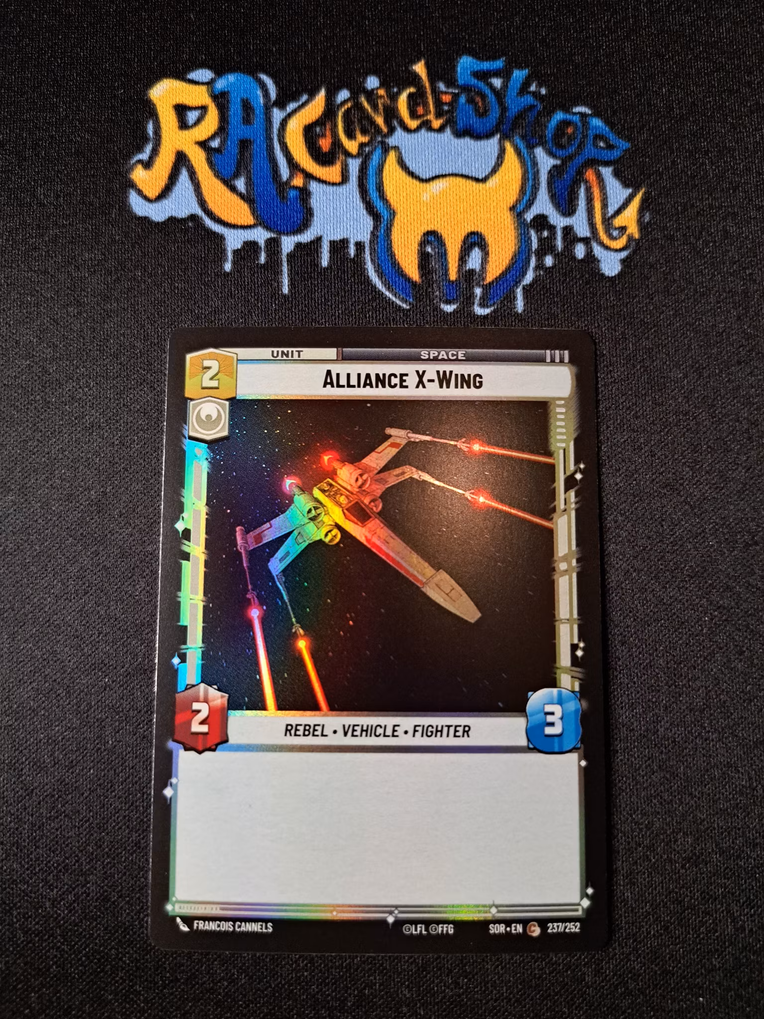 Alliance X-Wing Common Foil 237/252 Spark of the Rebellion (SOR) Star Wars Unlimited