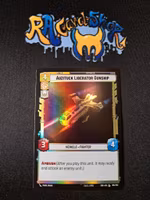 Auzituck Liberator Gunship Common Foil 195/252 Spark of the Rebellion (SOR) Star Wars Unlimited