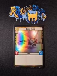 Swoop Racer Common Foil 210/252 Spark of the Rebellion (SOR) Star Wars Unlimited