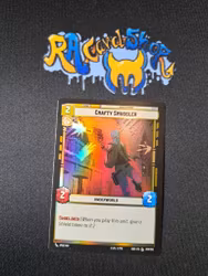 Crafty Smuggler Common Foil 207/252 Spark of the Rebellion (SOR) Star Wars Unlimited