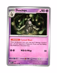 Dusclops Common 036/133 Prismatic Evolutions Pokemon