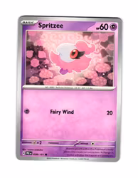 Spritzee Common 038/133 Prismatic Evolutions Pokemon