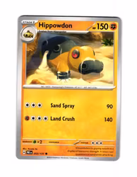 Hippowdon Common 053/133 Prismatic Evolutions Pokemon