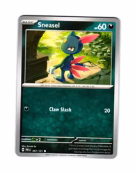 Sneasel Common 061/133 Prismatic Evolutions Pokemon
