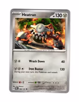 Heatran Uncommon 068/133 Prismatic Evolutions Pokemon