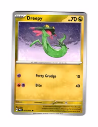 Dreepy Common 071/133 Prismatic Evolutions Pokemon