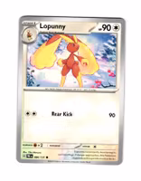 Lopunny Common 084/133 Prismatic Evolutions Pokemon