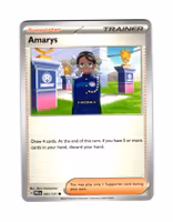 Amarys Common 093/133 Prismatic Evolutions Pokemon
