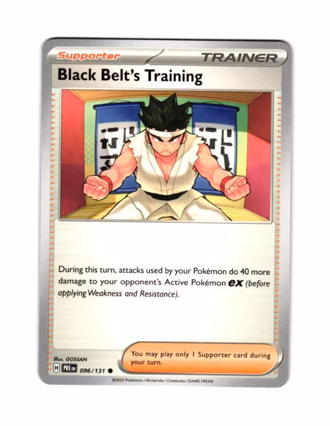 Black Belts Training Common 096/133 Prismatic Evolutions Pokemon