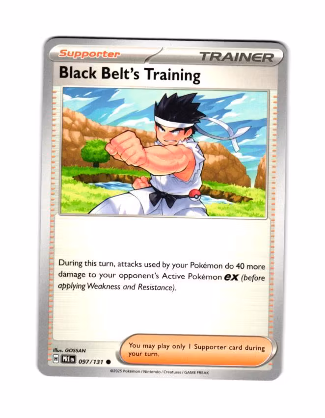 Black Belts Training Common 097/133 Prismatic Evolutions Pokemon