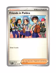 Friends in Paldea Common 109/133 Prismatic Evolutions Pokemon