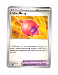 Haban Berry Common 111/133 Prismatic Evolutions Pokemon