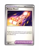 Rescue Board Uncommon 126/133 Prismatic Evolutions Pokemon