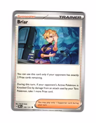 Briar Uncommon 100/133 Prismatic Evolutions Pokemon