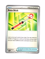 Roto Stick Common 127/133 Prismatic Evolutions Pokemon