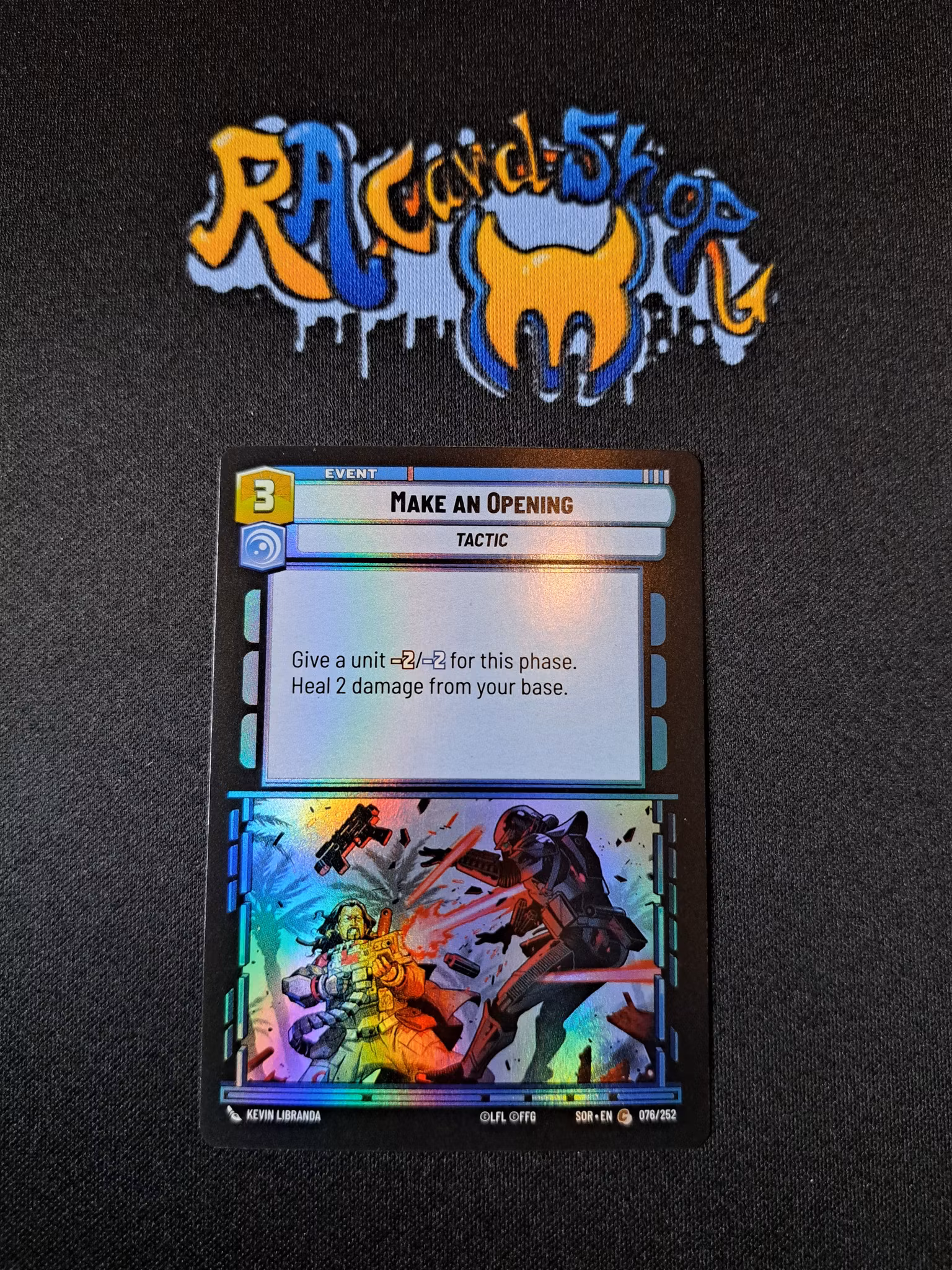 Make an Opening Common Foil 076/252 Spark of the Rebellion (SOR) Star Wars Unlimited