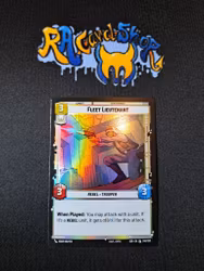 Fleet Lieutenant Common Foil 240/252 Spark of the Rebellion (SOR) Star Wars Unlimited