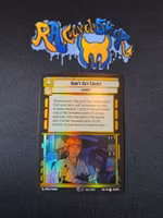 Dont Get Cocky Rare Foil 223/252 Spark of the Rebellion (SOR) Star Wars Unlimited