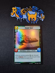 Escort Skiff Common Foil 114/252 Spark of the Rebellion (SOR) Star Wars Unlimited