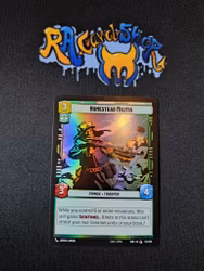 Homestead Militia Common Foil 113/252 Spark of the Rebellion (SOR) Star Wars Unlimited