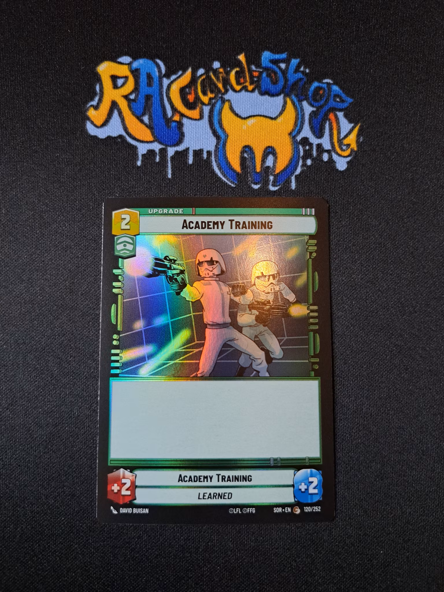 Academy Training Common Foil 120/252 Spark of the Rebellion (SOR) Star Wars Unlimited