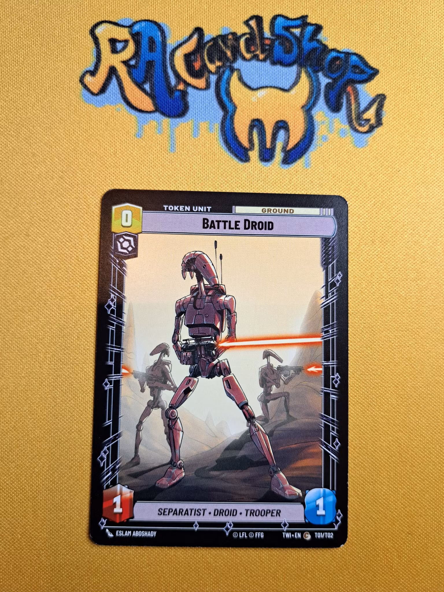 Sundari / Battle Droid Common 020/257 Twilight of the Republic (TWI) Star Wars Unlimited TCG
