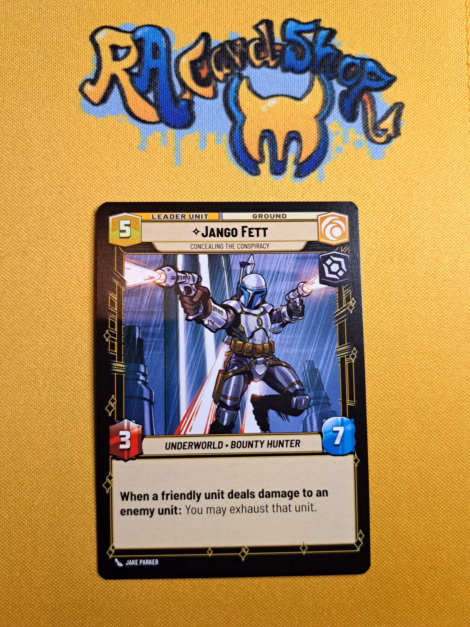 Jango Fett Common 016/257 Leader Twilight of the Republic (TWI) Star Wars Unlimited TCG