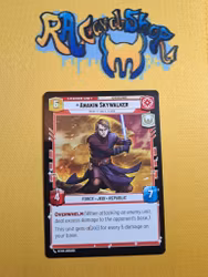 Anakin Skywalker Common 012/257 Leader Twilight of the Republic (TWI) Star Wars Unlimited TCG