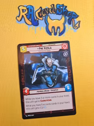 Pre Vizsla Rare 010/257 Leader Twilight of the Republic (TWI) Star Wars Unlimited TCG