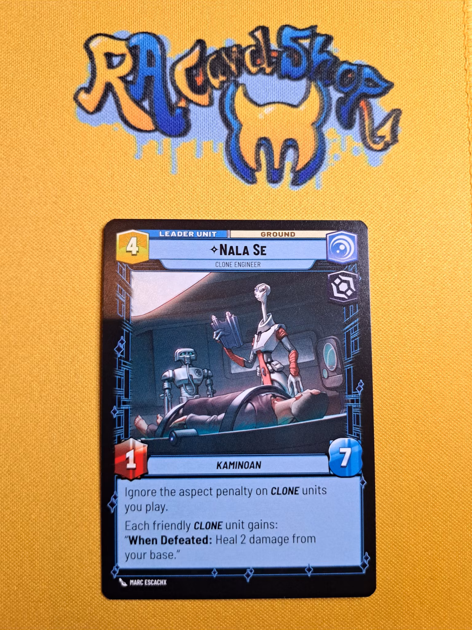 Nala Se Rare 001/257 Leader Twilight of the Republic (TWI) Star Wars Unlimited TCG