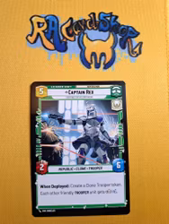 Captain Rex Rare 007/257 Leader Twilight of the Republic (TWI) Star Wars Unlimited TCG