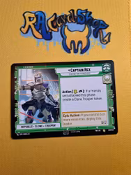 Captain Rex Rare 007/257 Leader Twilight of the Republic (TWI) Star Wars Unlimited TCG