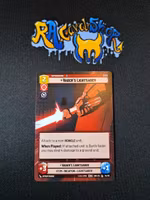 Vaders Lightsaber Common Hyper 04/20 Weekly Play Promo Star Wars Unlimited SWU