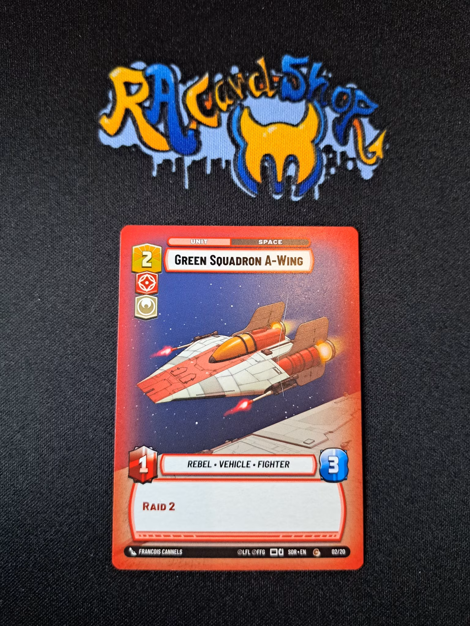 Green Squadron A-Wing Common Hyper 02/20 Weekly Play Promo Star Wars Unlimited SWU