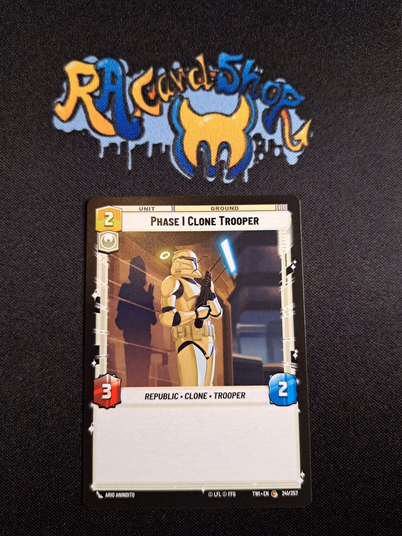 Phase I Clone Trooper Common 241/257 Twilight of the Republic (TWI) Star Wars Unlimited TCG