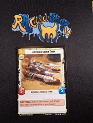 Armored Saber Tank Common 245/257 Twilight of the Republic (TWI) Star Wars Unlimited TCG
