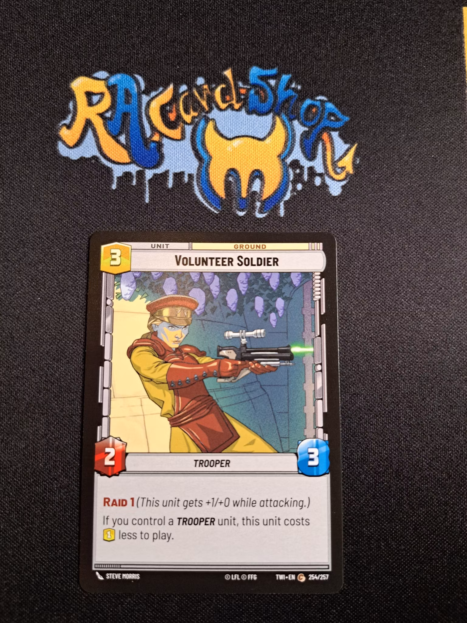 Volunteer Soldier Common 254/257 Twilight of the Republic (TWI) Star Wars Unlimited TCG