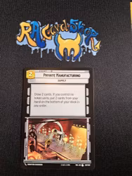 Private Manufacturing Uncommon 257/257 Twilight of the Republic (TWI) Star Wars Unlimited TCG