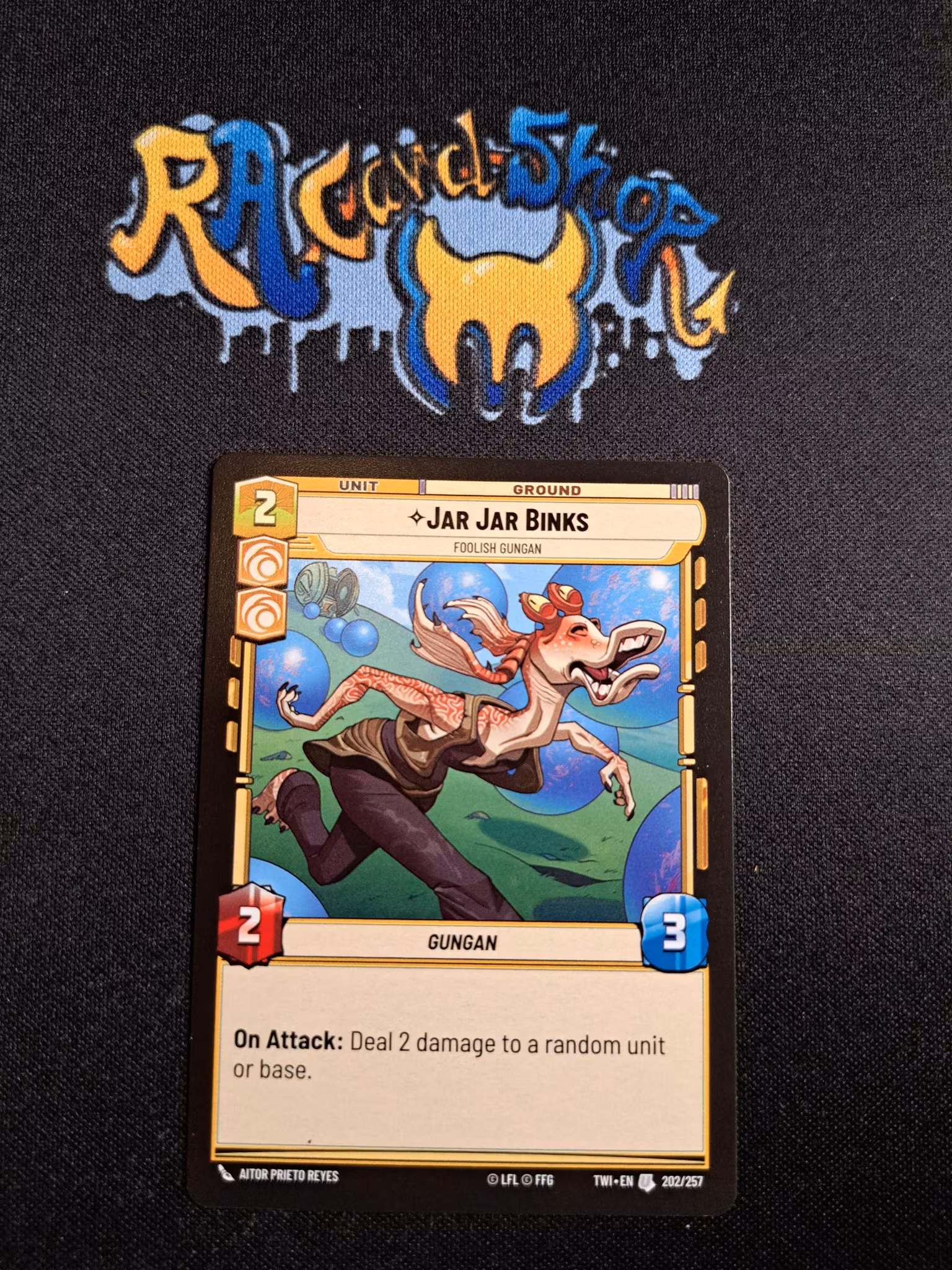 Jar Jar Binks Uncommon 202/257 Twilight of the Republic (TWI) Star Wars Unlimited TCG