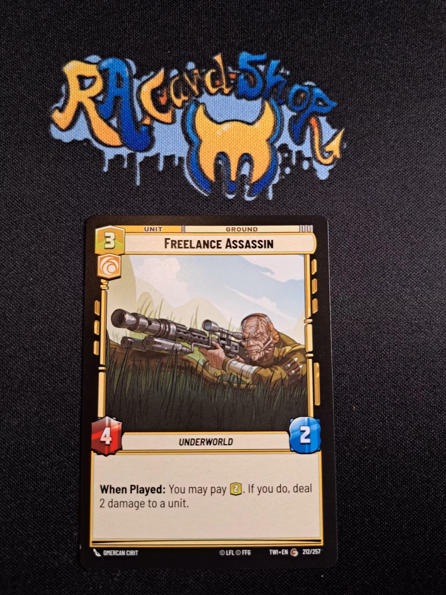 Freelance Assassin Common 212/257 Twilight of the Republic (TWI) Star Wars Unlimited TCG