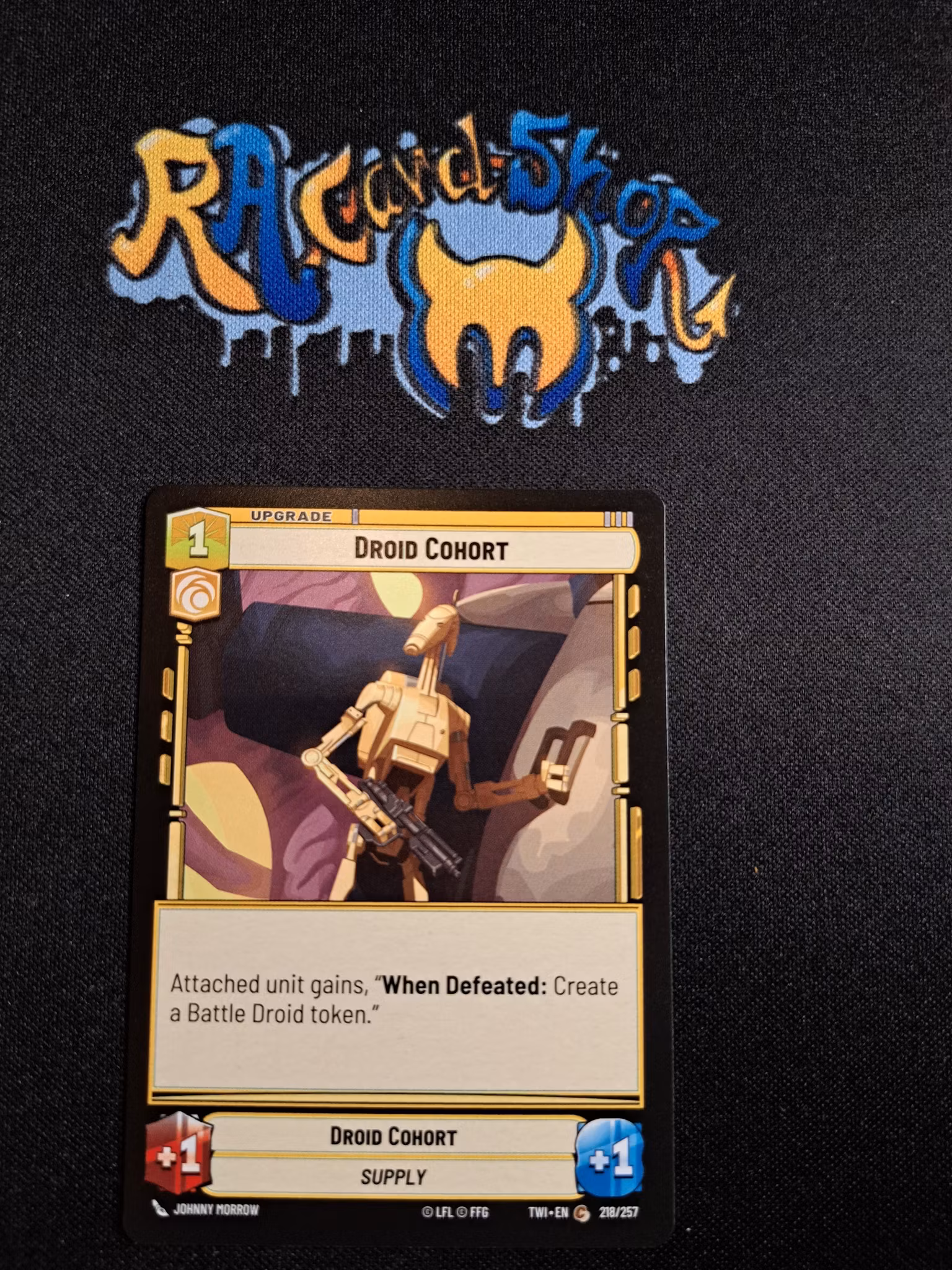 Droid Cohort Common 218/257 Twilight of the Republic (TWI) Star Wars Unlimited TCG