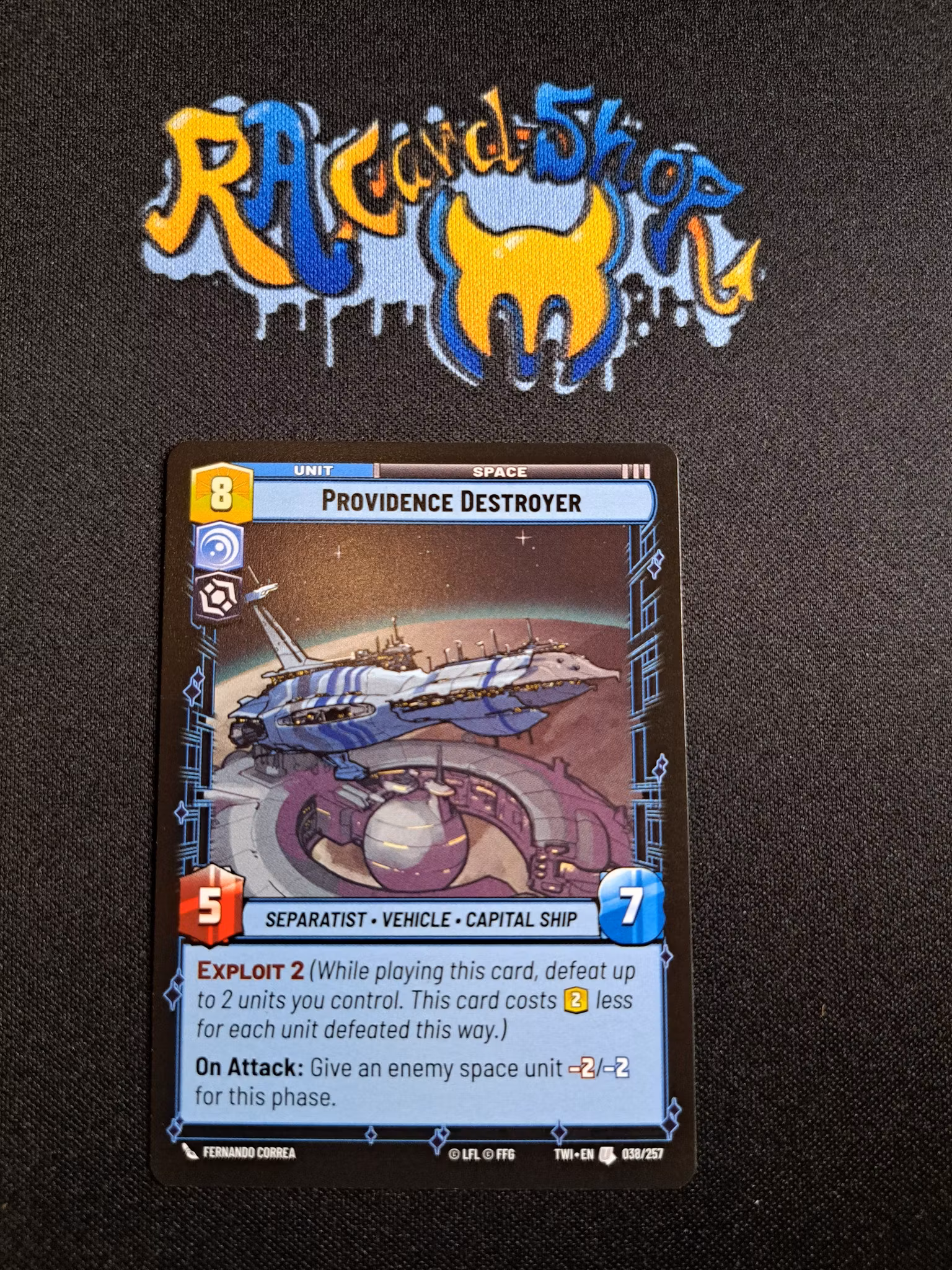 Providence Destroyer Uncommon 038/257 Twilight of the Republic (TWI) Star Wars Unlimited TCG