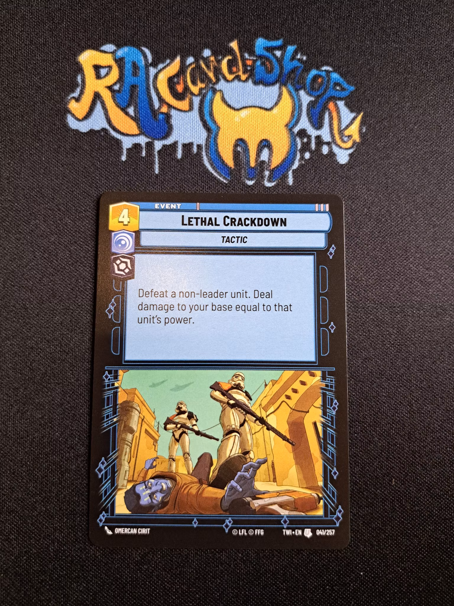 Lethal Crackdown Uncommon 041/257 Twilight of the Republic (TWI) Star Wars Unlimited TCG