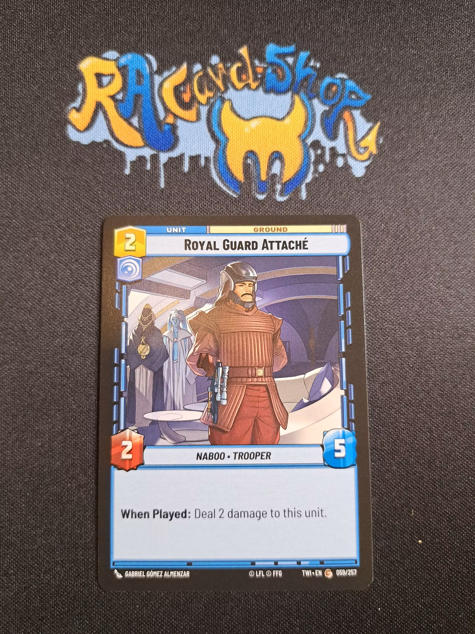 Royal Guard Attache Common 059/257 Twilight of the Republic (TWI) Star Wars Unlimited TCG