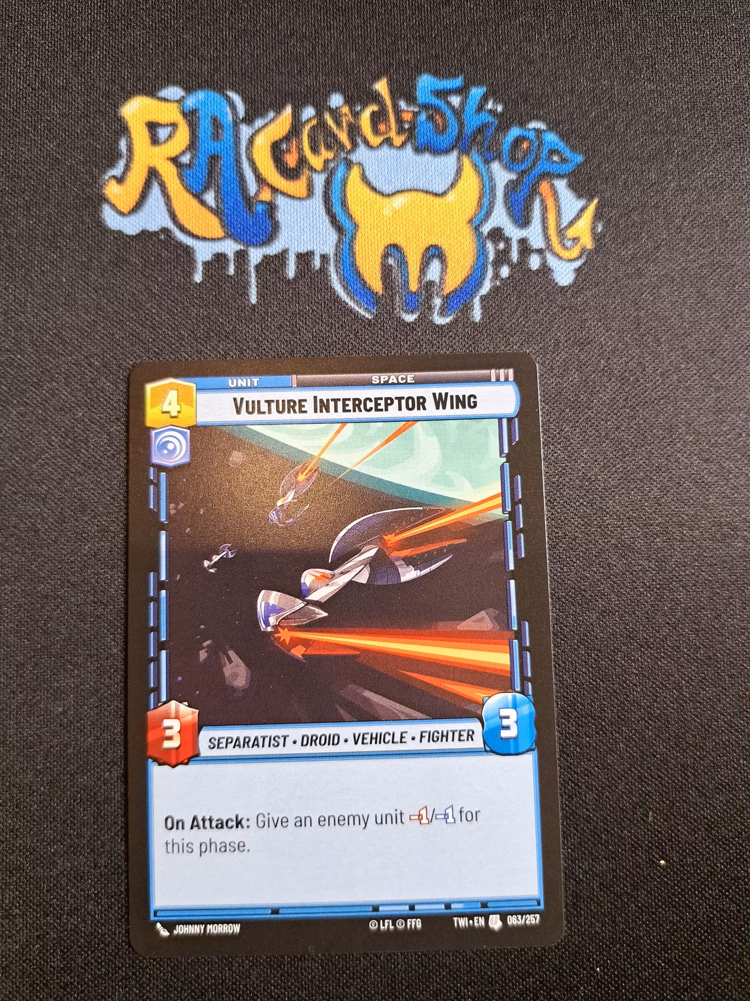 Vulture Interceptor Wing Uncommon 063/257 Twilight of the Republic (TWI) Star Wars Unlimited TCG