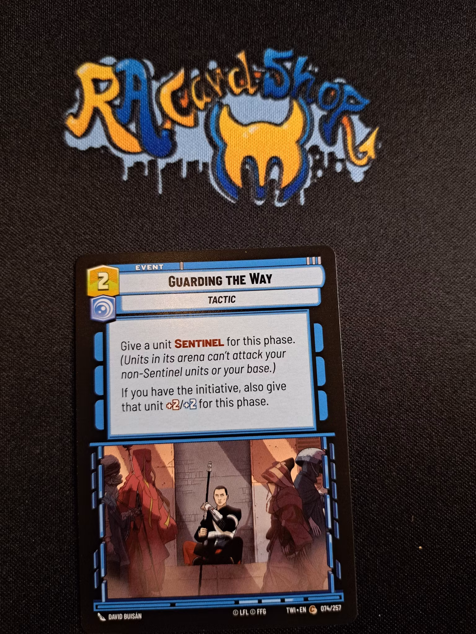 Guarding the Way Common 074/257 Twilight of the Republic (TWI) Star Wars Unlimited TCG