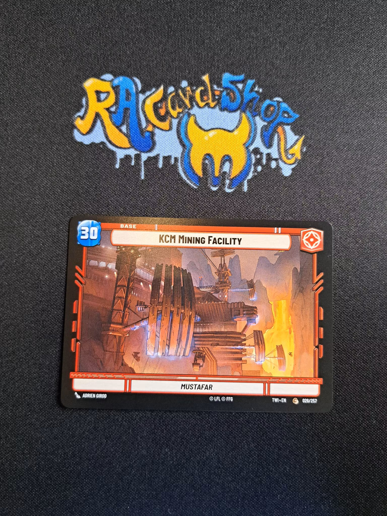 KCM Mining Facility / Battle Droid Common 026/257 Twilight of the Republic (TWI) Star Wars Unlimited TCG