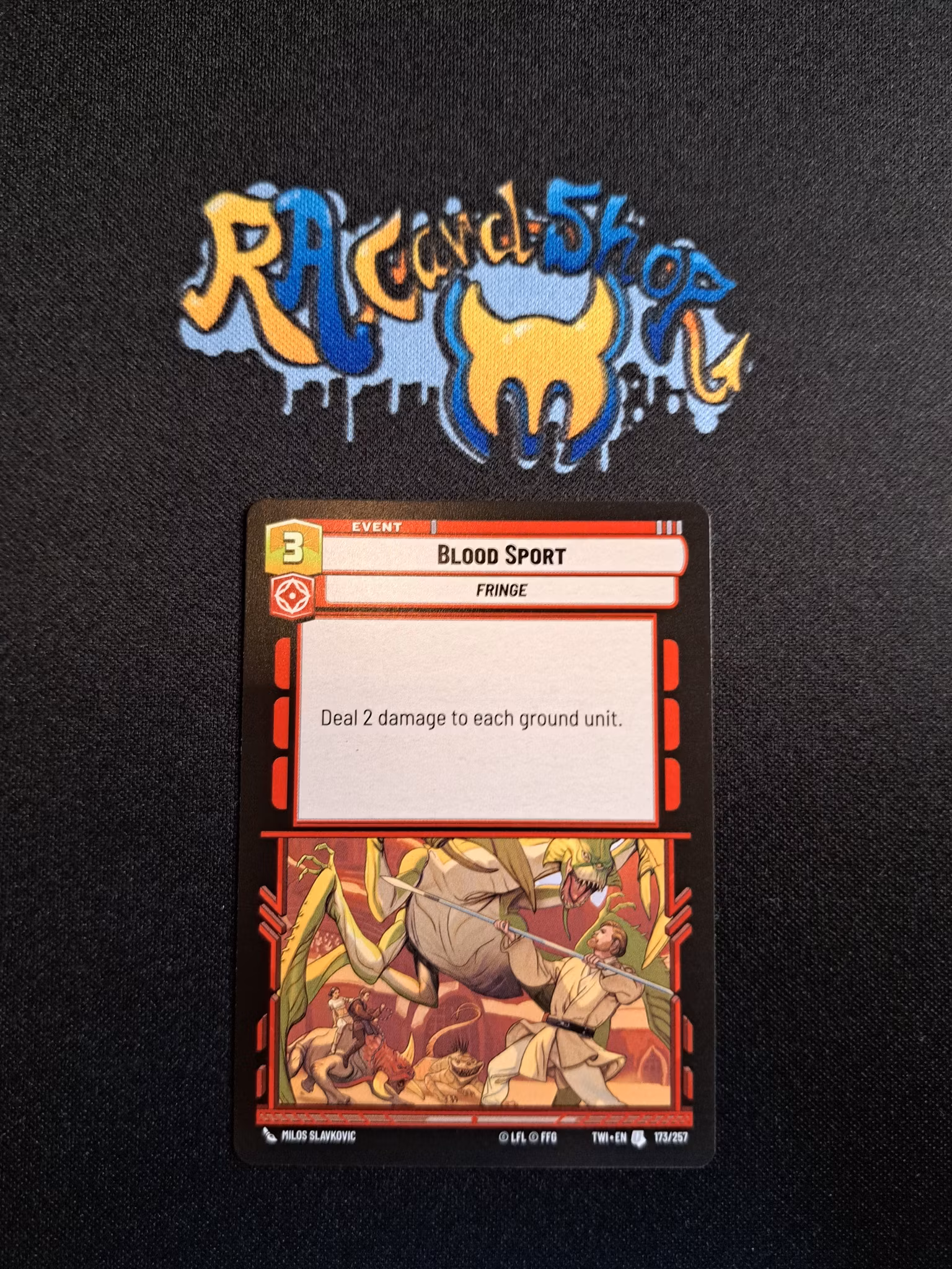 Blood Sport Uncommon 173/257 Twilight of the Republic (TWI) Star Wars Unlimited TCG