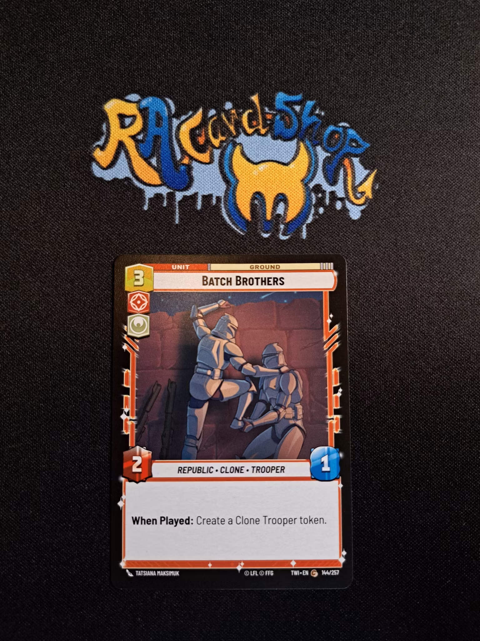 Batch Brothers Common 144/257 Twilight of the Republic (TWI) Star Wars Unlimited TCG